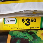Brunnings All Season Potting Mix 25L 1/2 Price $3.50 @ Woolworths