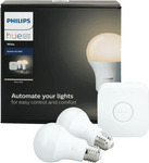 Philips HUE White A19 Starter Kit $127 @ The Good Guys | $89 @ EB Games