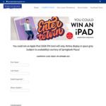 Win an iPad from Springbank Plaza