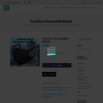 Fashion Reusable Masks $1.99 Each + Delivery ($8.50 or Free with $25 Spend) @ Bit Pixel Tech