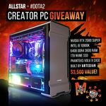 Win a Creator PC from Allstar & Dota2