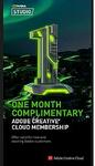 1 Month Complimetary Adobe CC Membership @ Nvidia