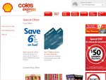 Two $20 iTunes Cards for $30 at Coles Express till 11/1/12 (25% Discount)
