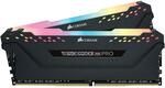 Corsair Vengeance RGB PRO 16GB (2x8GB) 3200MHz CL16 DDR4 Black Memory Kit $129 Delivered @ Shopping Express