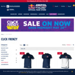 Up to 50% Red Bull Racing Merch + Free Shipping & $20 on Signup @ Red Bull Ampol Racing Shop