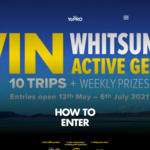 Win 1 of 10 Whitsundays Active Getaways & Many Other Prizes from YoPRO [Purchase required]