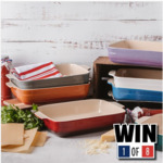 Win 1 of 8 Baccarat Le Connoisseur Stoneware Lasagne Baking Dishes from Baccarat