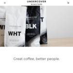 40% off with $100 Spend, 50% off with $200 Spend + Free Delivery @ Undercover Roasters