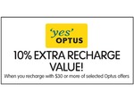 BigW - 10% off Optus, Vodafone Pre-Paid Re-Charge & $10 for $30 Telstra SIM