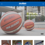 20% off all Molten BG Series Basketballs (from $23.96 Delivered) @ Molten Australia