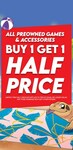 [Pre Owned] Buy One Get One Half Price on Preowned Games and Accessories + Delivery ($0 C&C) @ EB Games