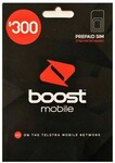 23-25% off Boost Mobile SIM: $200 140GB $151-$154, $300 280GB $225-$231, Add Vodafone $30 SIM ~$3.80 Delivered @ Simonline