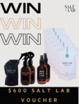 Win a $600 Salt Lab Gift Card from Salt Lab (Magnesium Products)