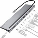 HEYMIX 11IN1 USB C Hub $50.39 Delivered @ SAA Selection via Amazon AU