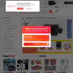 US$4 off US$20 Spend On Selected Categories @ AliExpress
