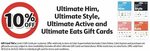 10% off Ultimate Gift Cards (Him, Style, Active, Eats) @ Coles