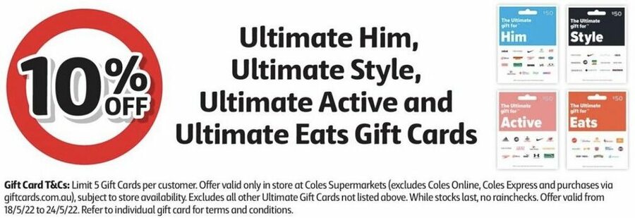 15% iTunes Gift Card @ Coles - OzBargain