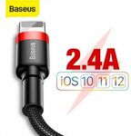 Baseus 4x USB A to Lightning: 0.5m $12.93, 1M $15.09, 2M $16.38 Delivered @ Baseus eBay