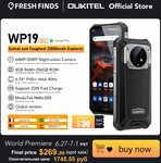 Oukitel WP19 Rugged Night Vision Phone 2100mAh 8GB/ 256GB 90hz Display A$435.54 Delivered @OUKITEL Official Store AliExpress