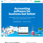 50% off Xero Business Edition Subscriptions for 9 Months (New Users) @ Xero