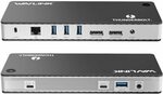 WAVLINK UTD21 Thunderbolt 3 Docking Station, Dual 4K@60 DisplayPort 1.4 with 60W Charging $210 Delivered @ Wavlink via Amazon AU