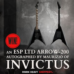 Win an ESP Ltd Arrow-200 Guitar Autographed by Maurizio of Invictus from MNRK HEAVY