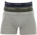 3 Pack Calvin Klein Men's Cotton Classics Trunk Underwear - Shoreline/Deep Depths/Grey Heather $23.99 + Delivery @ OzSale