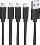 AHGEIIY Lightning Charging Cable 1m 4-Pack $8.81 + Delivery ($0 with Prime/ $39 Spend) @ AHGEIIY-Au Amazon AU