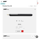 40% off Selected LAMY Premium Pens from $329.40 Delivered @ Lamy Australia