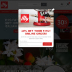 30% off Store Wide (Some Exclusions Apply) @ Illy Coffee AU