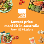 EveryPlate: 60% Cashback via ShopBack, Stacks with 40% off First Time User Discount