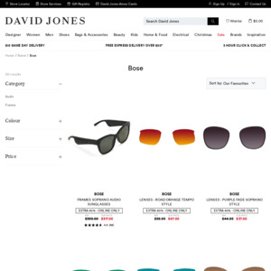 David jones bose discount 700