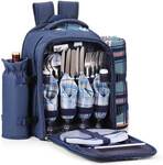 4 Person Picnic Backpack with Rug, Bottle Holder & Accessories $39.95 + $15 Delivery (Brisbane Pickup) @ Garage Workbench