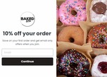 [NSW] 10% off All Orders + Delivery ($0 with $80 to Metro/ with $130 to Greater SYD) @ Baked & Co