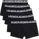Bonds Men's Everyday Trunks 5-Pack $38.97 (RRP $84.95) or 10-Pack $69.62 (RRP $169.90) Delivered @ Zasel