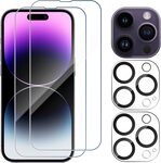 iPhone 14 Pro Max Screen Protector 2-Pack with Camera Lens Protector 2-Pack $5.99 + Delivery ($0 with Prime) @ ZIULQIK Amazon