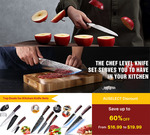 Kitchen Chef Knife Set 2-Packs $16.99, 3-Packs $19.99 Delivered @ AUSELECT AU