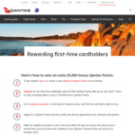 20,000 Bonus Qantas Points with Partner Credit Cards: Eligible Purchase in 30 Days Required, New & Lapsed Cardholders Only