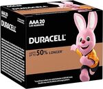 Duracell Coppertop AAA Battery (20 Pcs) $8.98 ($8.08 S&S) + Delivery ($0 with Prime/ $59 Spend) @ Amazon AU