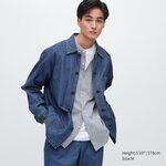 Men's Cotton Linen Utility Jacket (Blue, All Sizes) $19.90 (Was $99.90) + $7.95 Delivery ($0 C&C/ in-Store/ $75 Order) @ UNIQLO