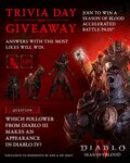 Win 1 of 3 Diablo IV Season of Blood Accelerated Battle Passes from Blizzard ANZ