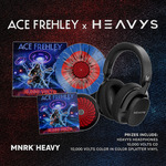 Win a Pair of Heavy Headphones "10,000 VOLTS" Colour-in-Colour Splatter Vinyl and CD from MNRK Heavy