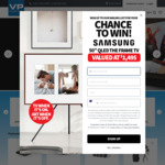 Win a Samsung 50" The Frame QLED TV Worth $1,495 from Videopro