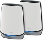 NetGear Orbi RBK852 Whole Home Wi-Fi 6 Tri-Band Mesh System (2-Pack) $659 Delivered @ Amazon AU