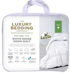Luxury Bedding Company 80% White Goose Down Quilt SK $510, K $425, Q $382.50 Delivered @ Dhimanvinod eBay