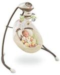 Fisher Price Little Snugabunny Cradle Swing Baby $160 Del. from USA