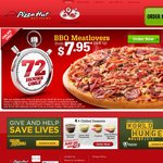 Pizza Hut BBQ Meatlovers $7.95