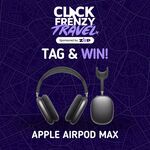 Win 1 of 4 Apple Airpod Max Space Grey from Click Frenzy + Zip