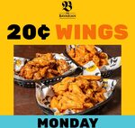 [ACT, NSW, QLD] Chicken Wing $0.20 Each with Drink Purchase Every Monday (Max 10 Wings Per Drink) @ The Bavarian