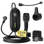 dé Pow Portable EV Type 2 (3.5kW, 6m, 10A to 15A Adapter) $172.95 Delivered @ dePow Amazon AU